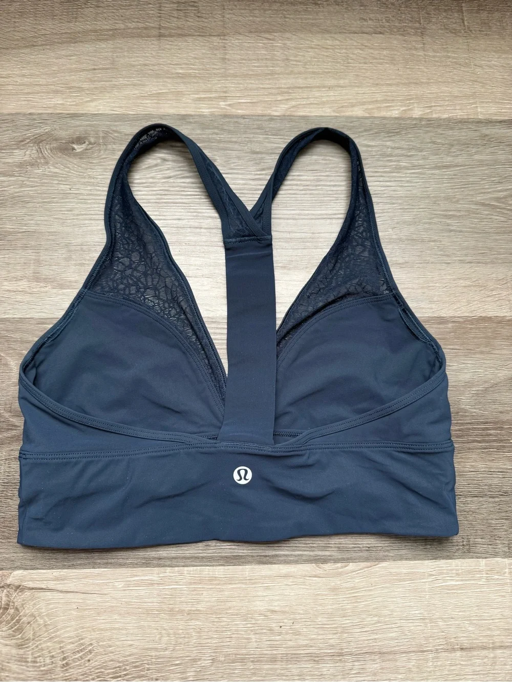 lululemon athletica Navy Racerback Sports Bra